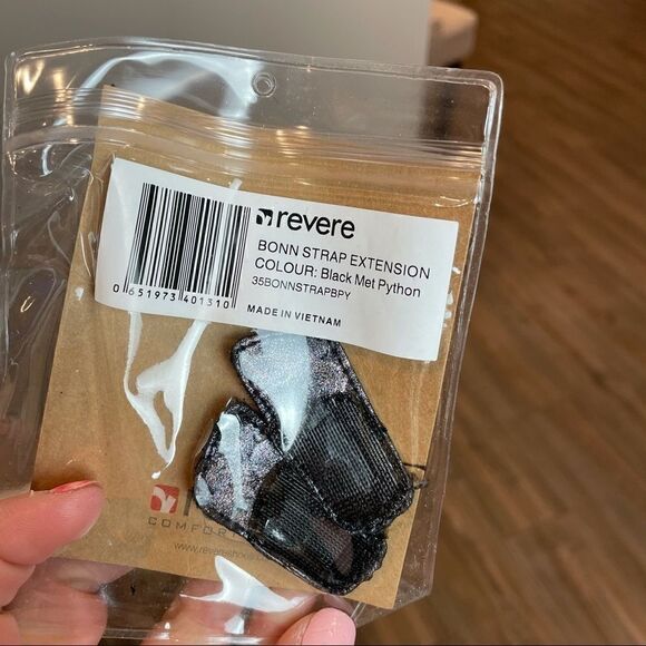 Revere Metallic Comfort Shoes Strap 8 - Picture 12 of 12